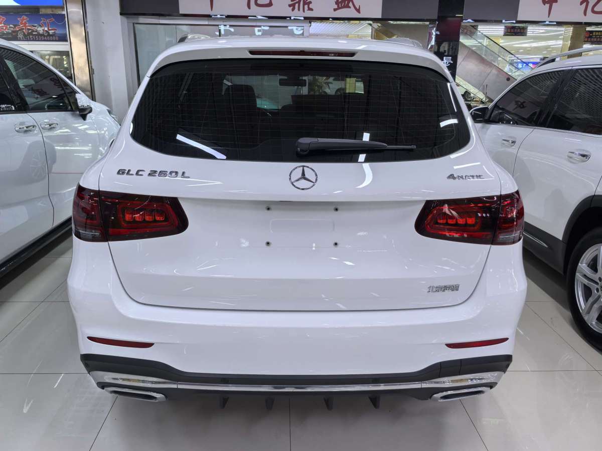 2020年8月奔馳 奔馳GLC  2020款 GLC 260 L 4MATIC 豪華型