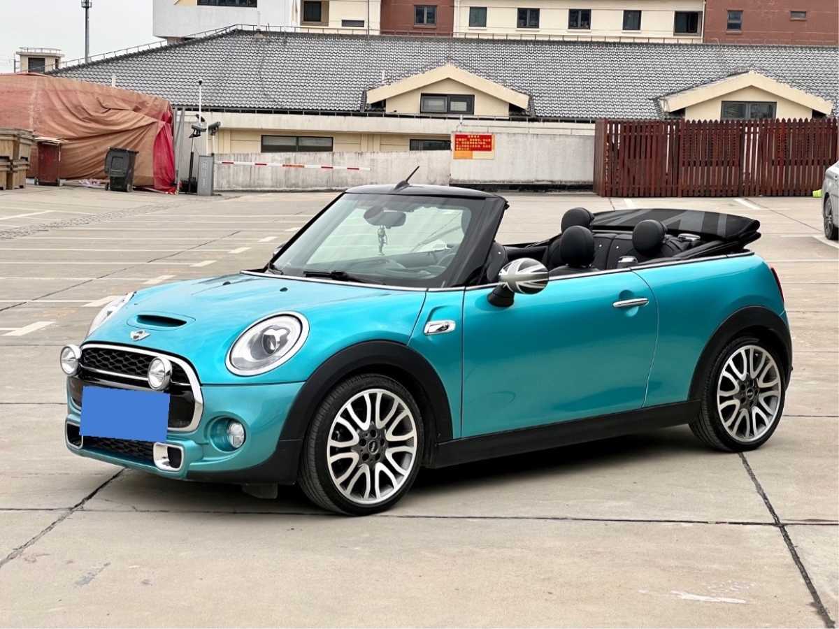 mini mini  2016款 20t cooper s cabrio 加勒比蓝限量版图片