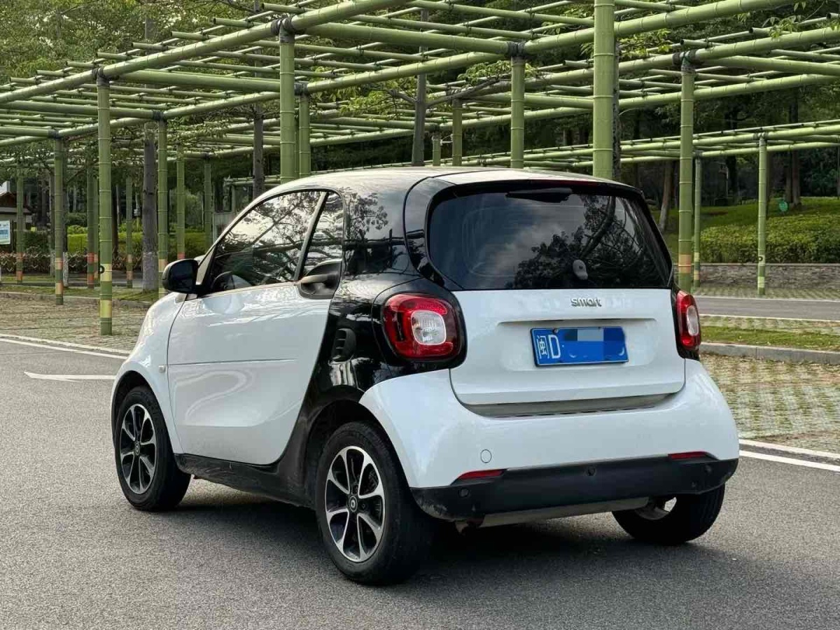 2017年11月smart fortwo  2015款 1.0L 52千瓦硬頂激情版