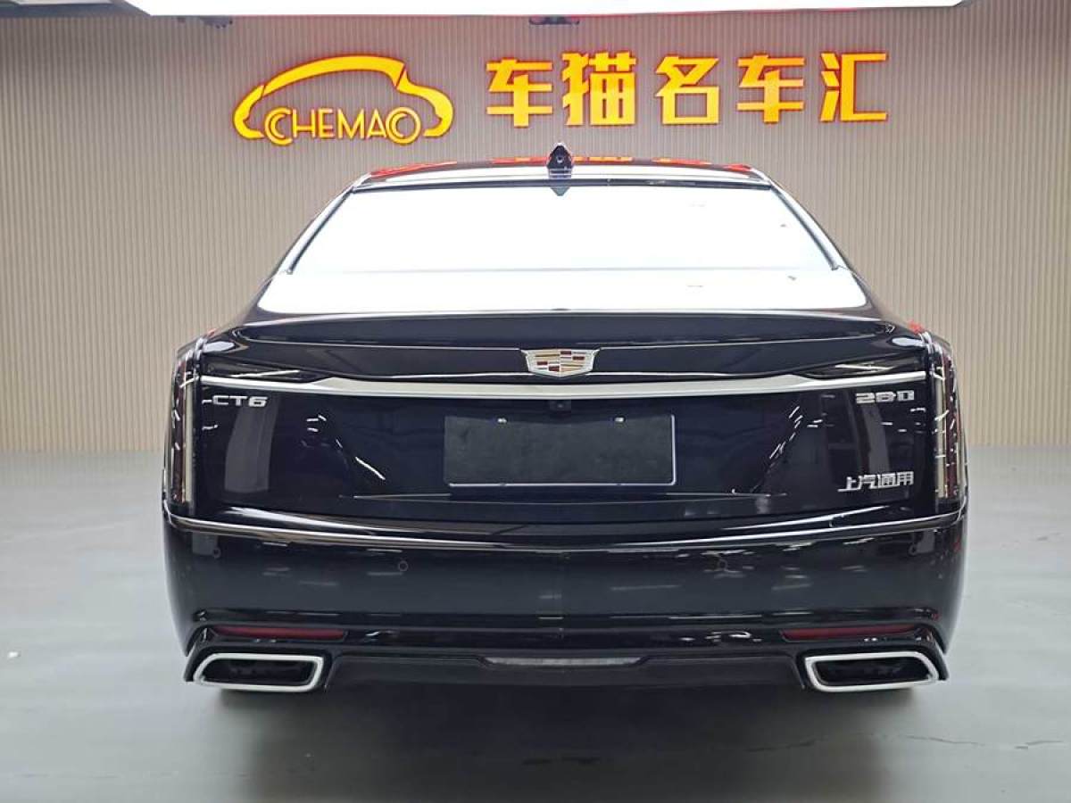 2023年8月凱迪拉克 CT6  2023款 28T 鉑金型