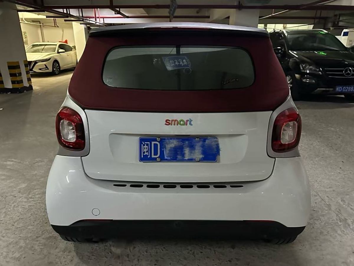 smart fortwo  2016款 1.0L 52千瓦敞篷激情版圖片