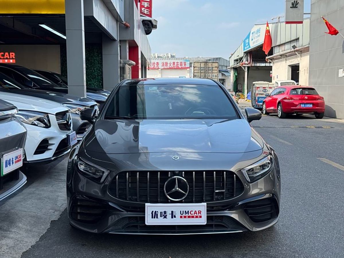 2021年11月奔馳 奔馳A級AMG  2022款 AMG A 45 4MATIC+