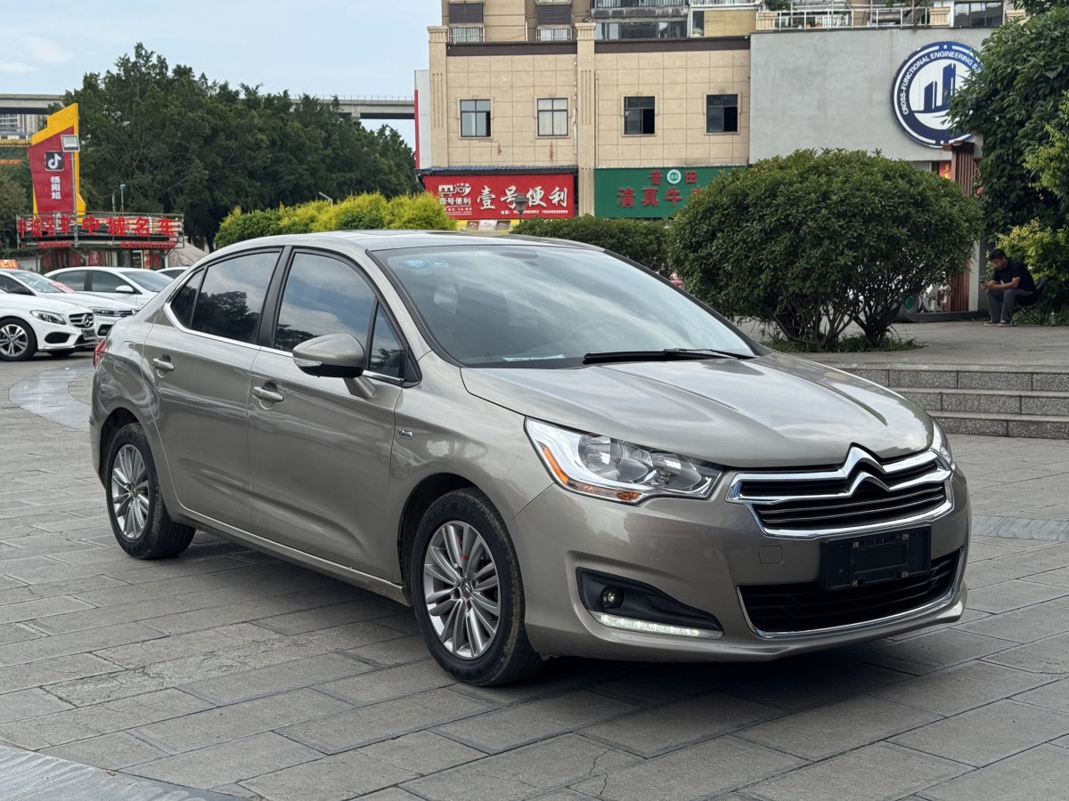 雪鐵龍 C4L  2016款 1.2T 自動領(lǐng)先型圖片