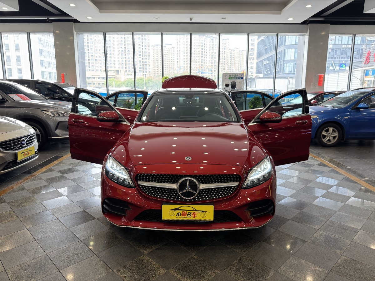 奔馳 奔馳C級  2021款 C 200 L 時尚型運動版圖片