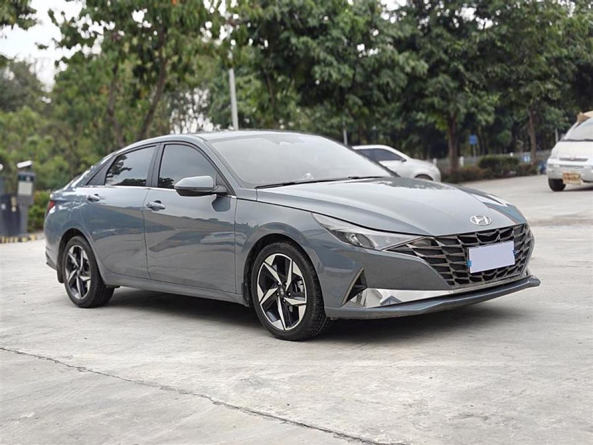 現(xiàn)代 伊蘭特  2022款 1.5L CVT LUX尊貴版圖片