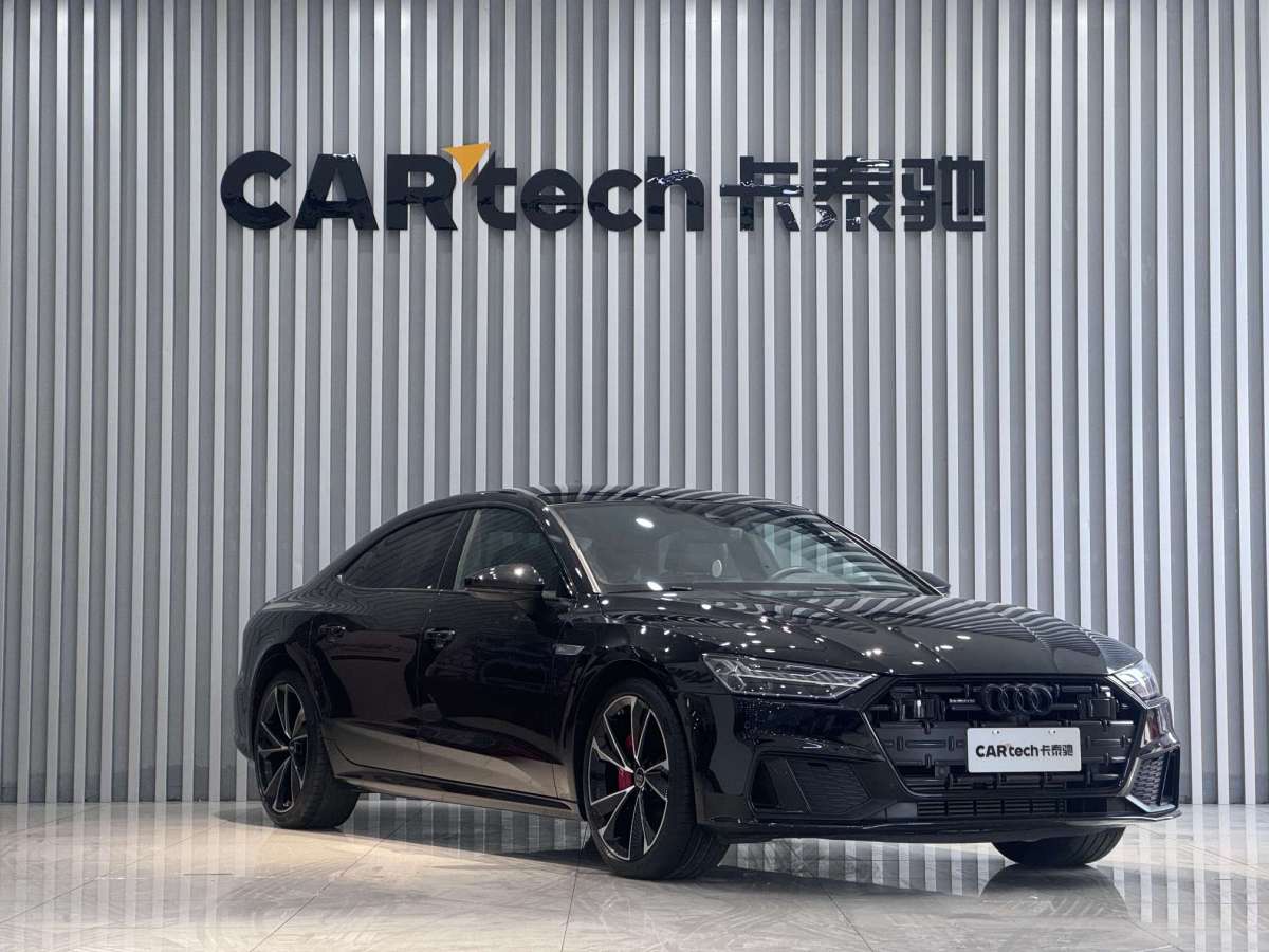 奧迪 奧迪A7L  2022款 45 TFSI quattro S-line 圣騎士圖片