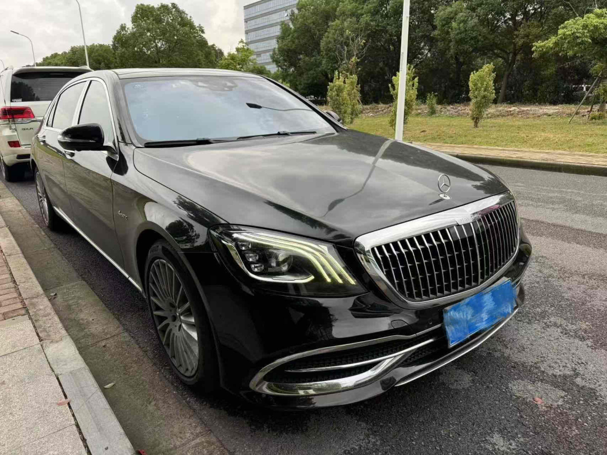 2019年1月奔馳 邁巴赫S級  2019款  改款 S 450 4MATIC