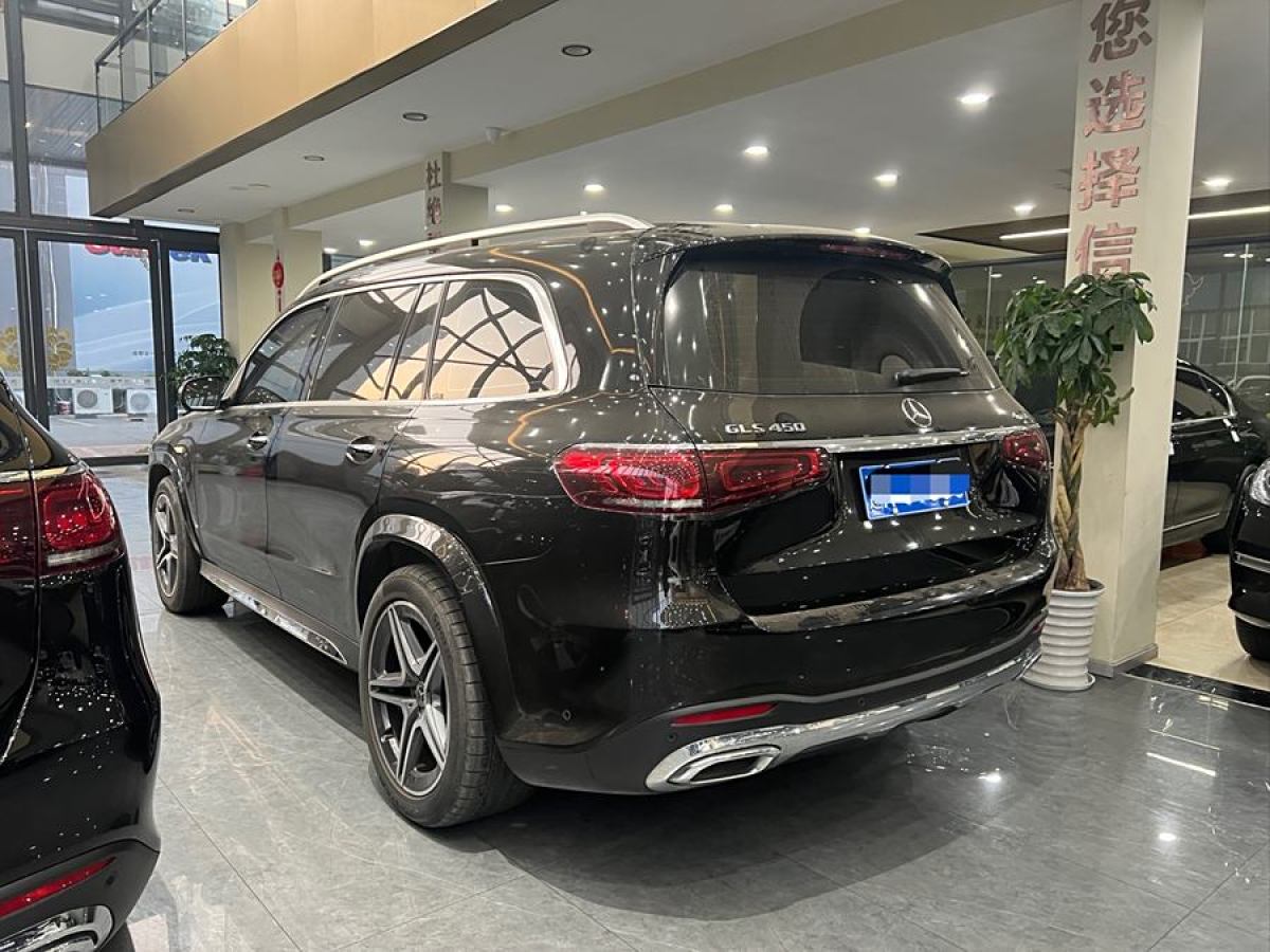 奔馳 奔馳GLS  2021款 改款 GLS 450 4MATIC 豪華型圖片