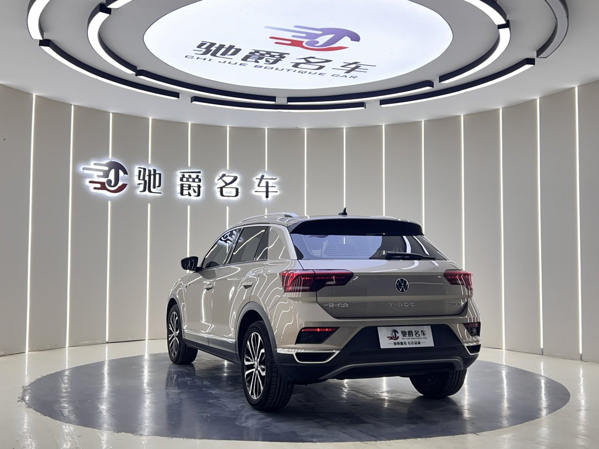 大眾 T-ROC探歌  2021款 改款 280TSI DSG兩驅(qū)豪華智聯(lián)版圖片