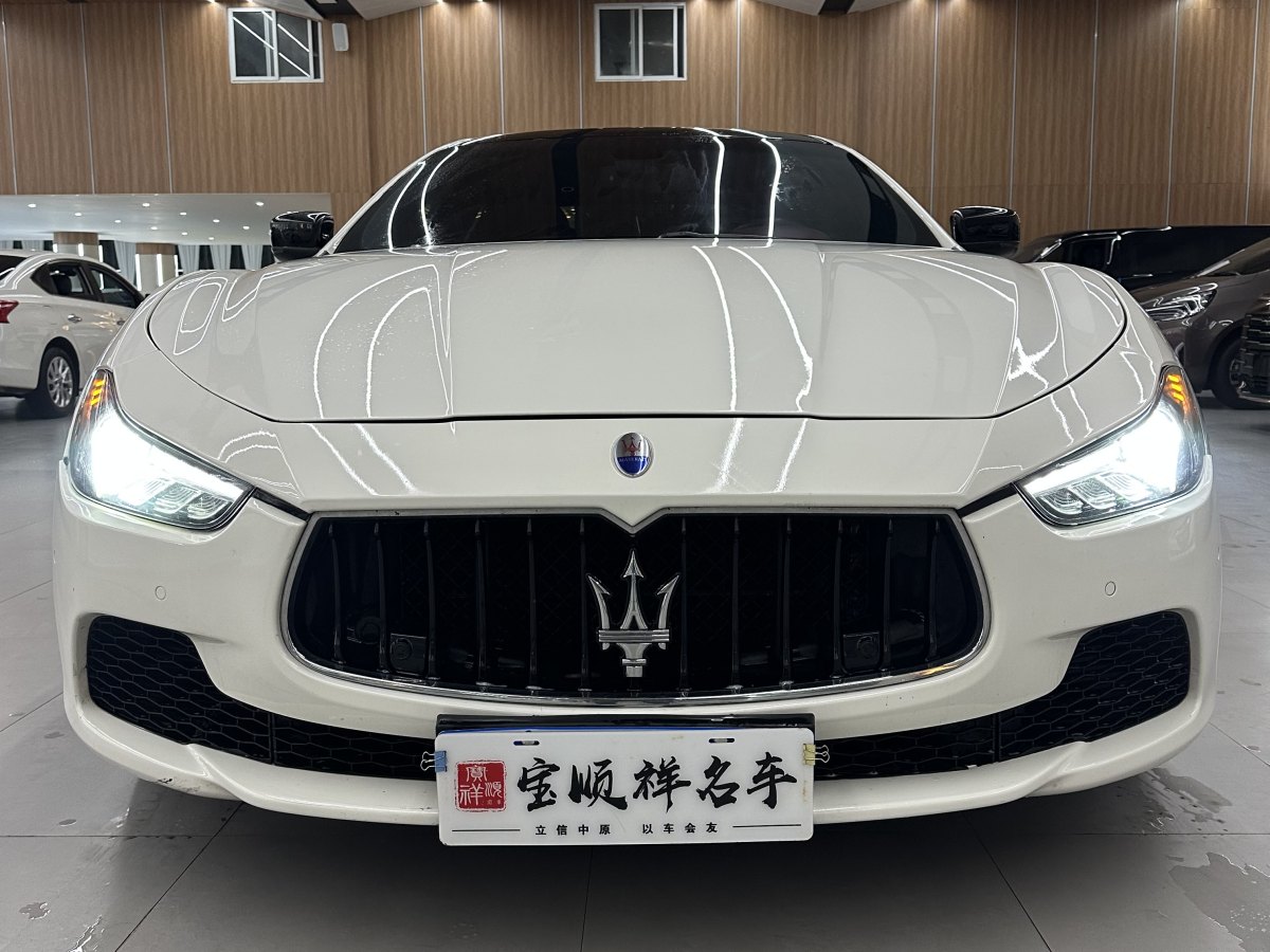 瑪莎拉蒂 Ghibli  2014款 3.0T 標(biāo)準(zhǔn)版圖片