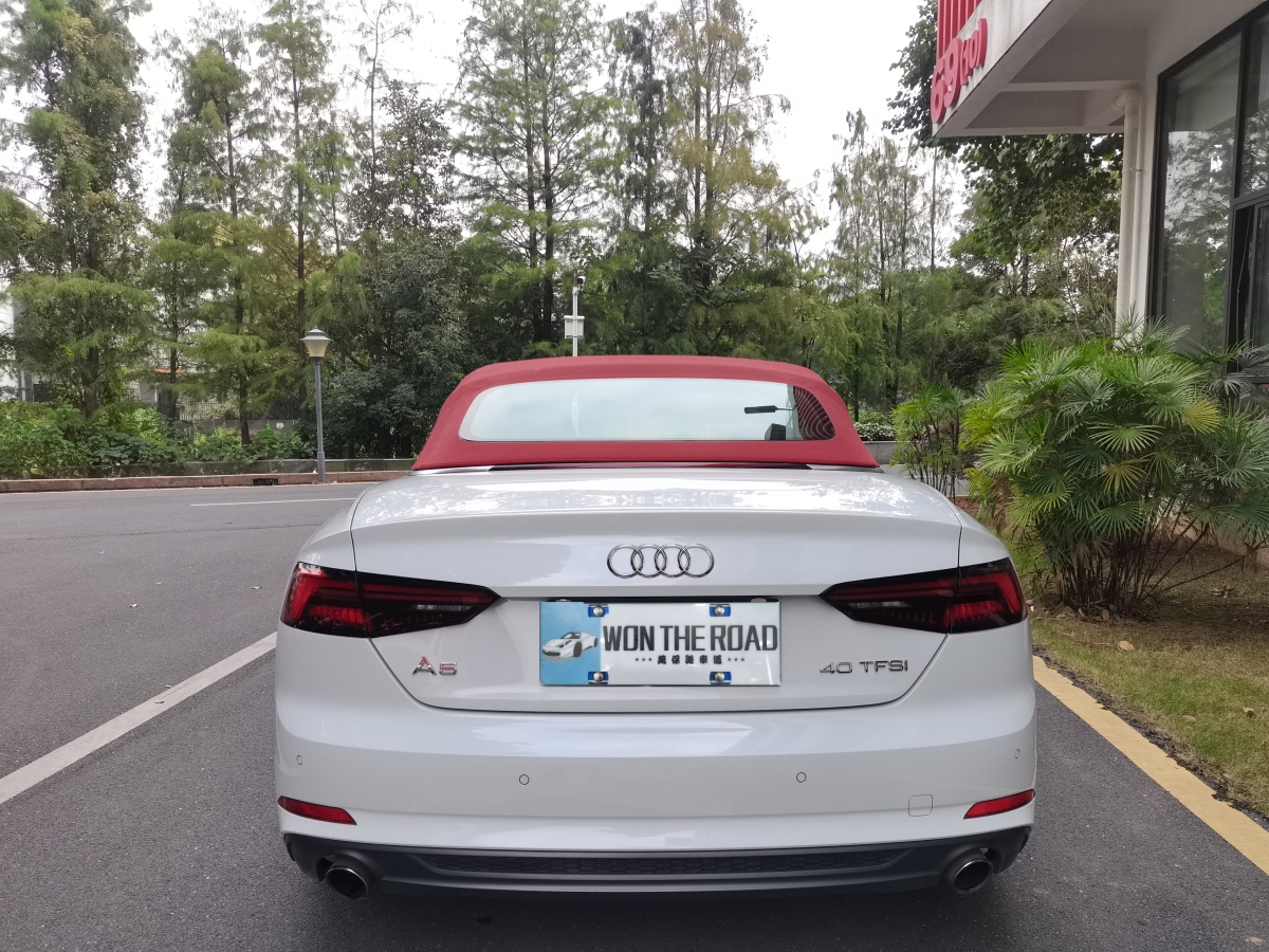 奧迪 奧迪A5  2019款 Cabriolet 40 TFSI 時(shí)尚型圖片