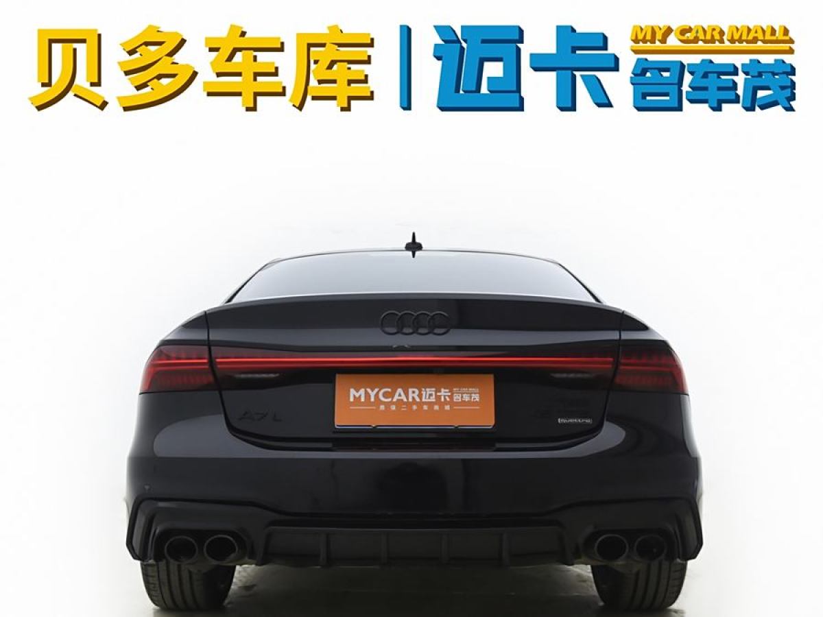 奧迪 奧迪A7L  2023款 45 TFSI quattro S-line 黑武士版圖片