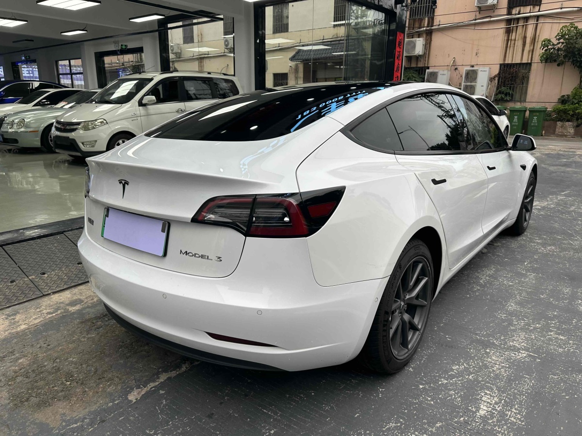特斯拉 Model 3  2021款 改款 標(biāo)準(zhǔn)續(xù)航后驅(qū)升級版圖片