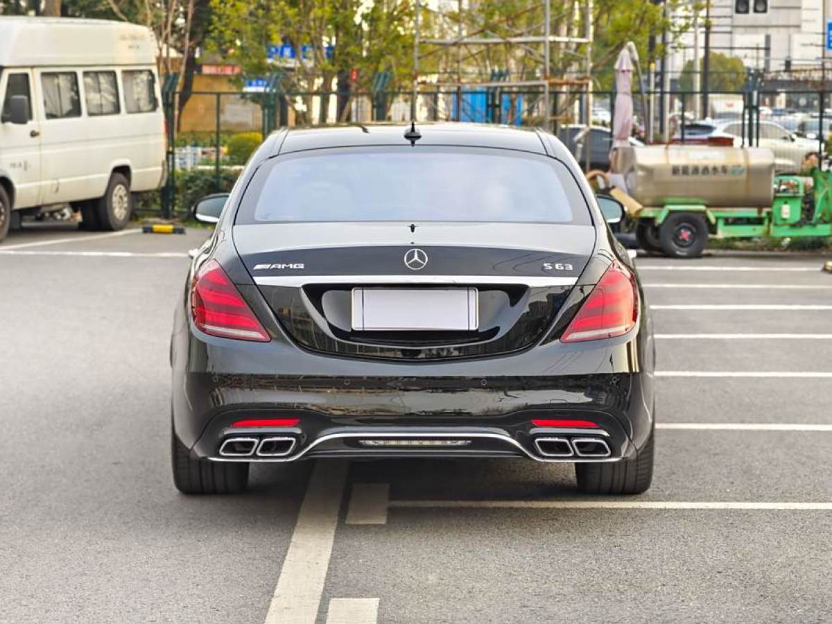 2019年11月奔馳 奔馳S級AMG  2018款 AMG S 63 L 4MATIC+