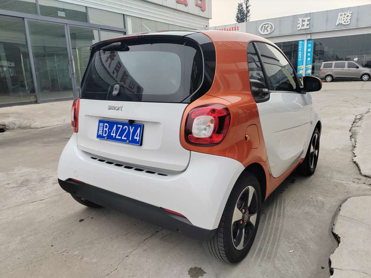 2018年07月smart fortwo  2018款 1.0L 52千瓦硬頂靈動版