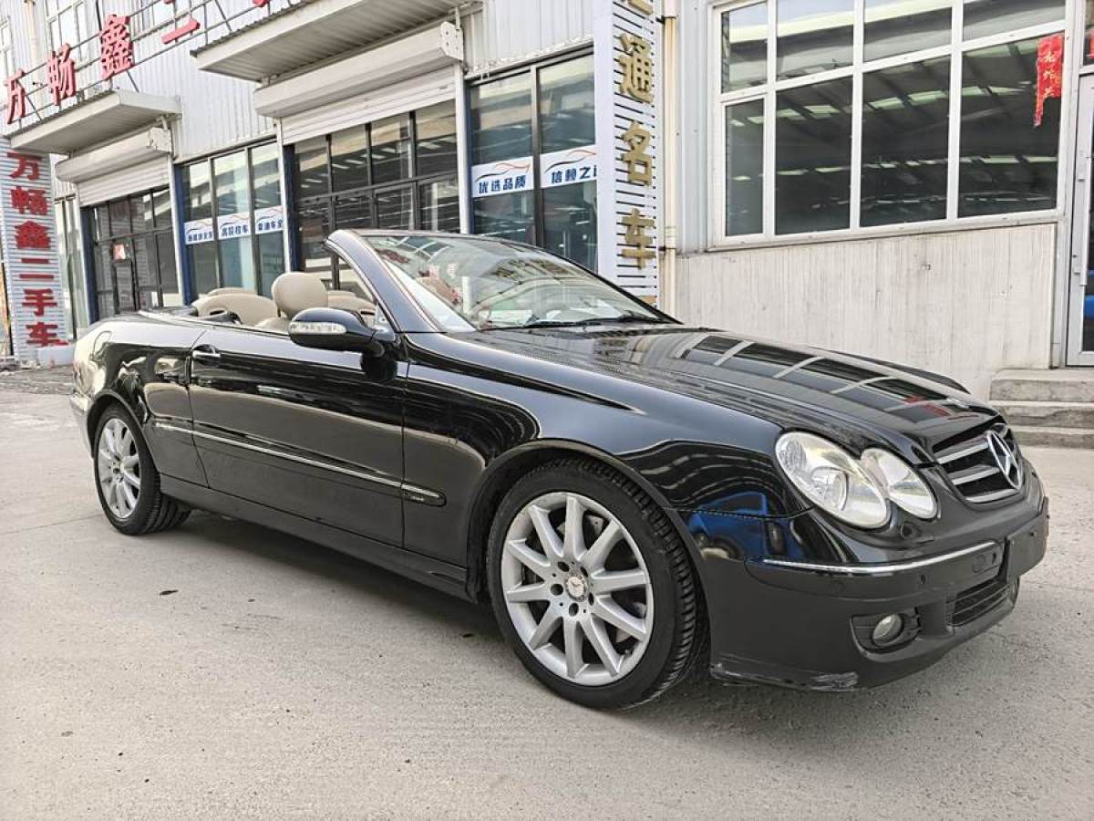 2008年4月奔馳 奔馳CLK級(jí)  2006款 CLK 280 敞篷跑車