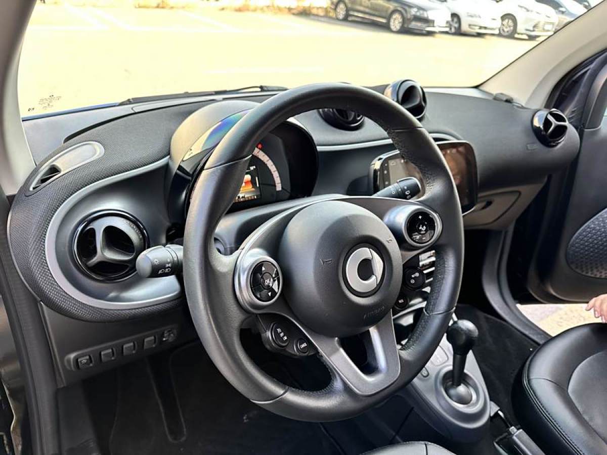 2018年12月smart fortwo  2018款 1.0L 52千瓦硬頂激情版