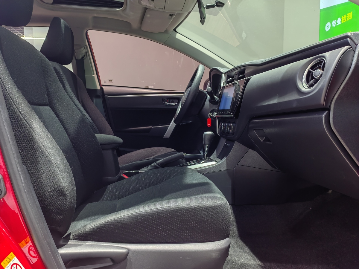2018年8月丰田 卡罗拉  2017款 改款 1.2T S-CVT GL-i