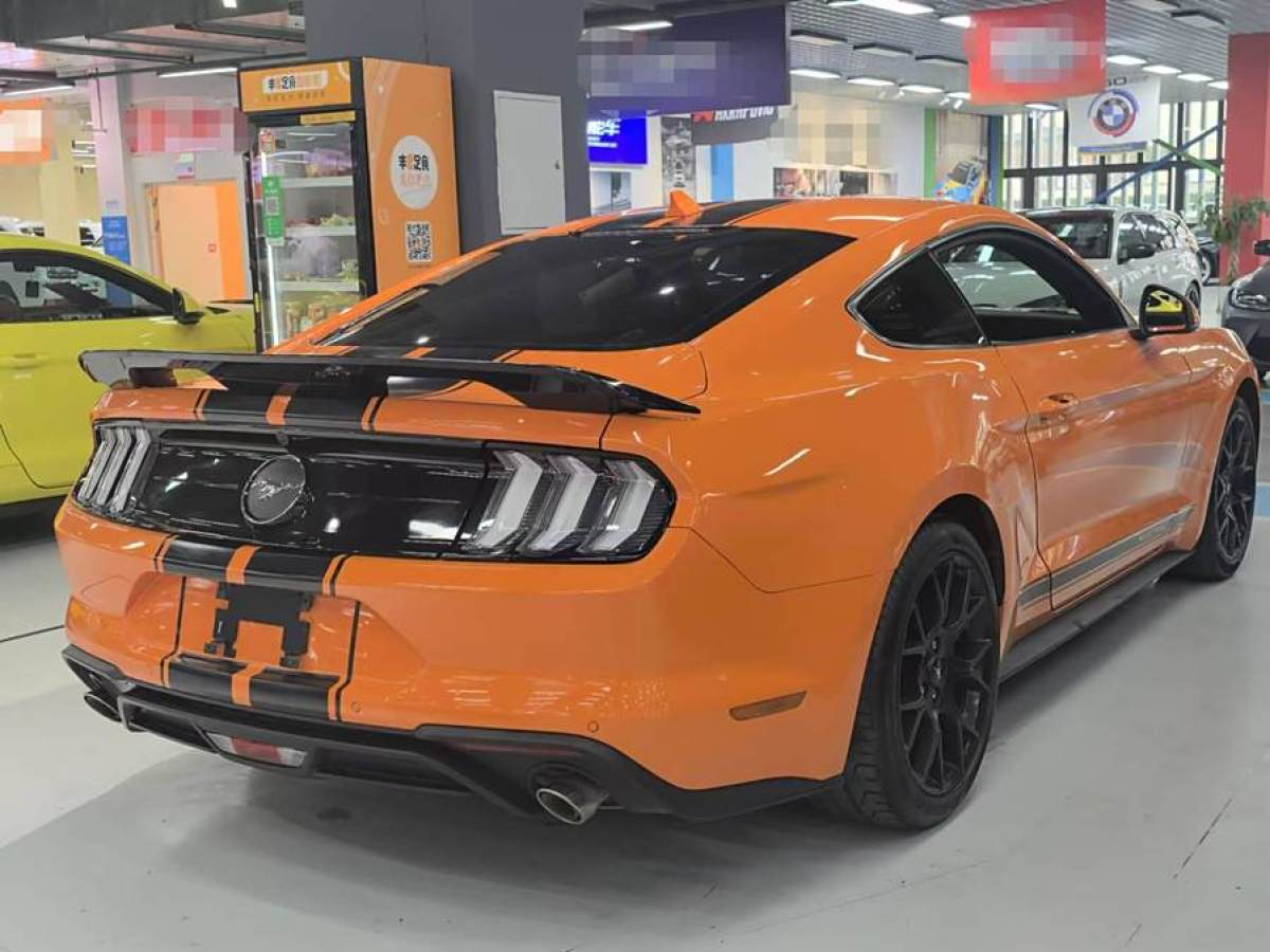 福特 Mustang  2020款 2.3L EcoBoost 黑曜魅影特別版圖片