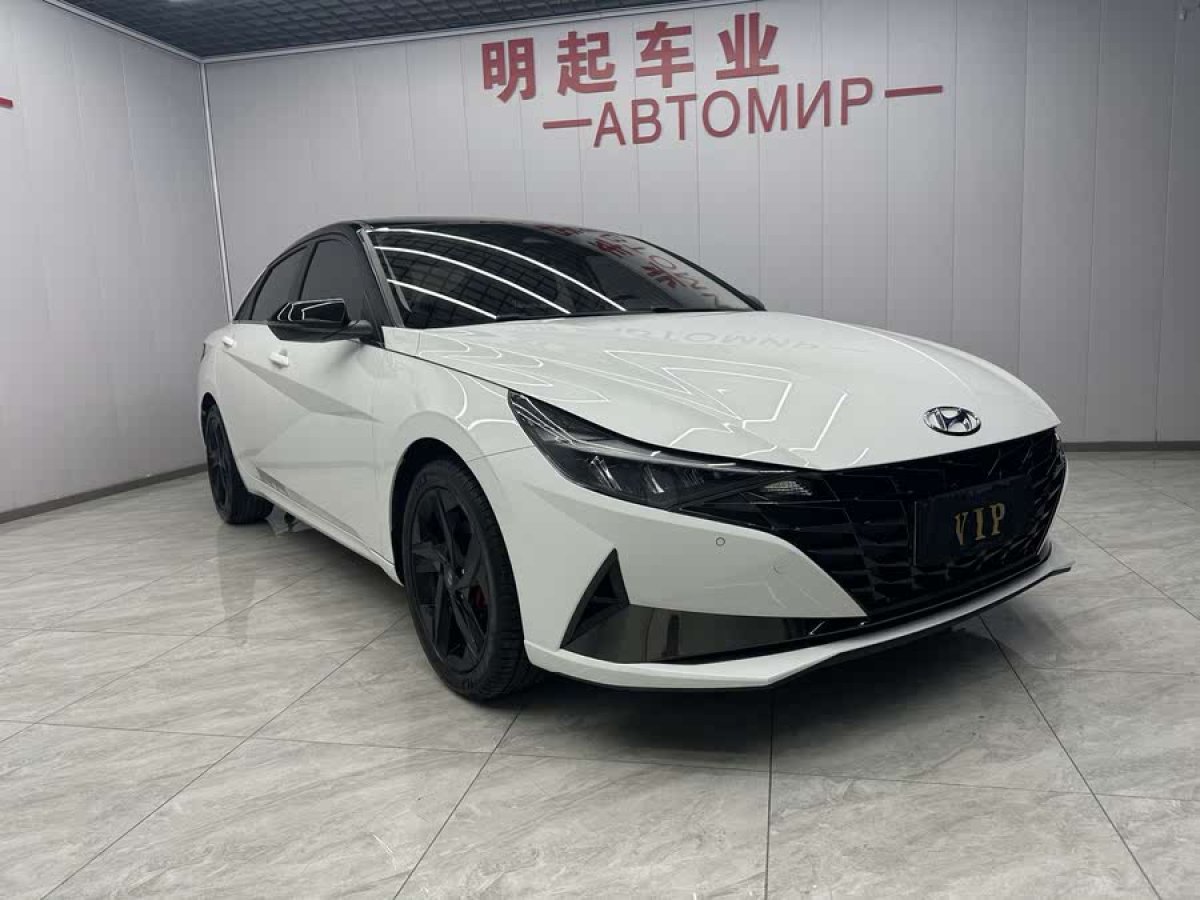 現(xiàn)代 伊蘭特  2021款 1.5L LUX尊貴版圖片