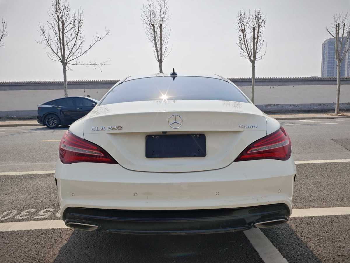 2018年1月奔馳 奔馳CLA級(jí)  2018款 CLA 220 4MATIC