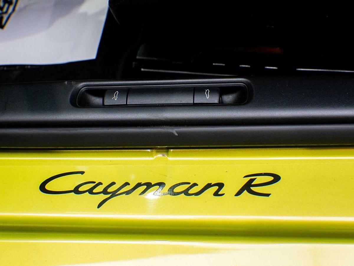 保時(shí)捷 Cayman  2012款 Cayman R 3.4L圖片