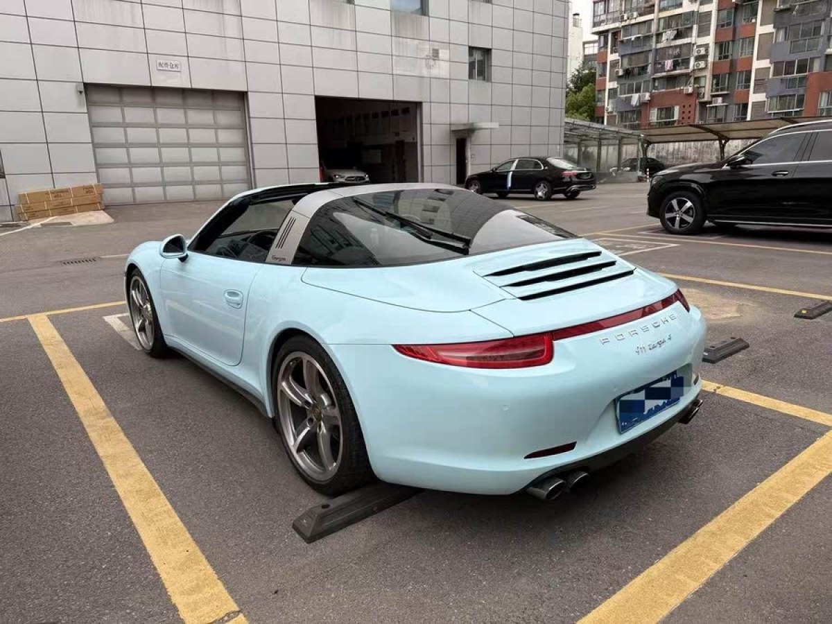 保時(shí)捷 911  2014款 Targa 4 3.4L圖片