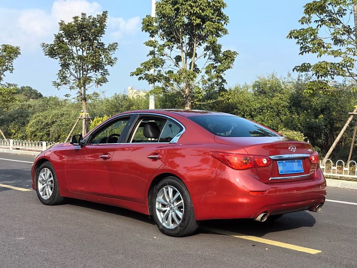 2015年6月英菲尼迪 Q50  2014款 2.0T 豪華版