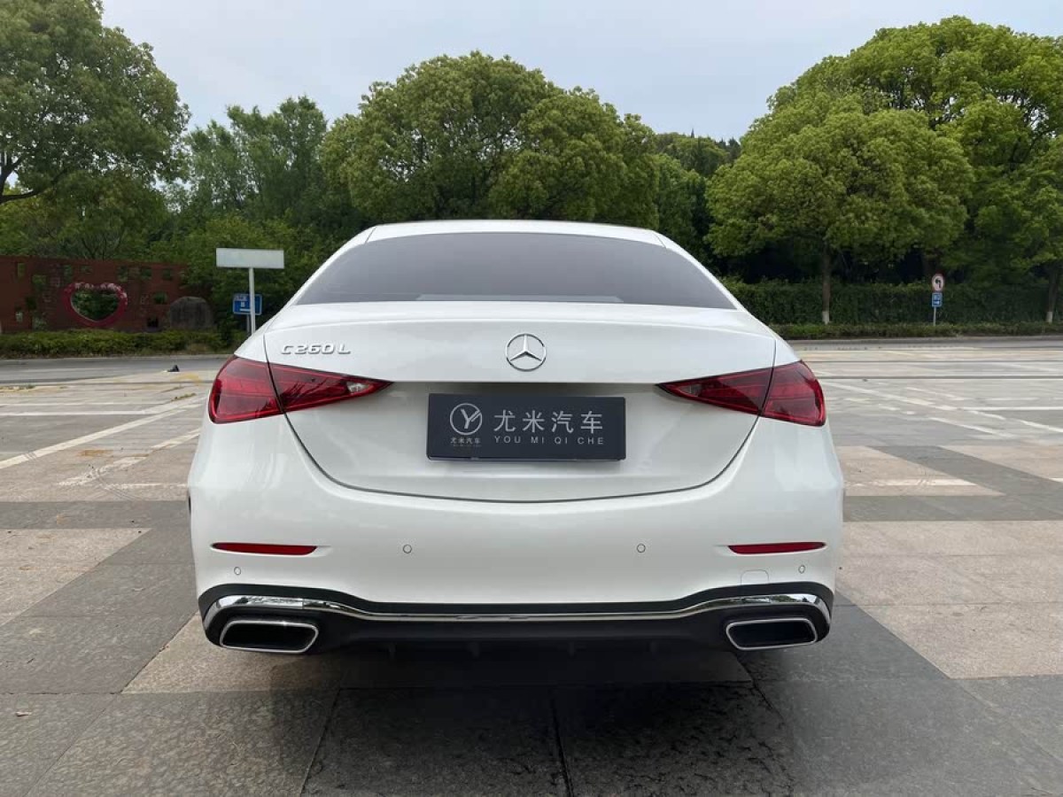 奔馳 奔馳C級  2023款 改款 C 260 L 運(yùn)動版圖片