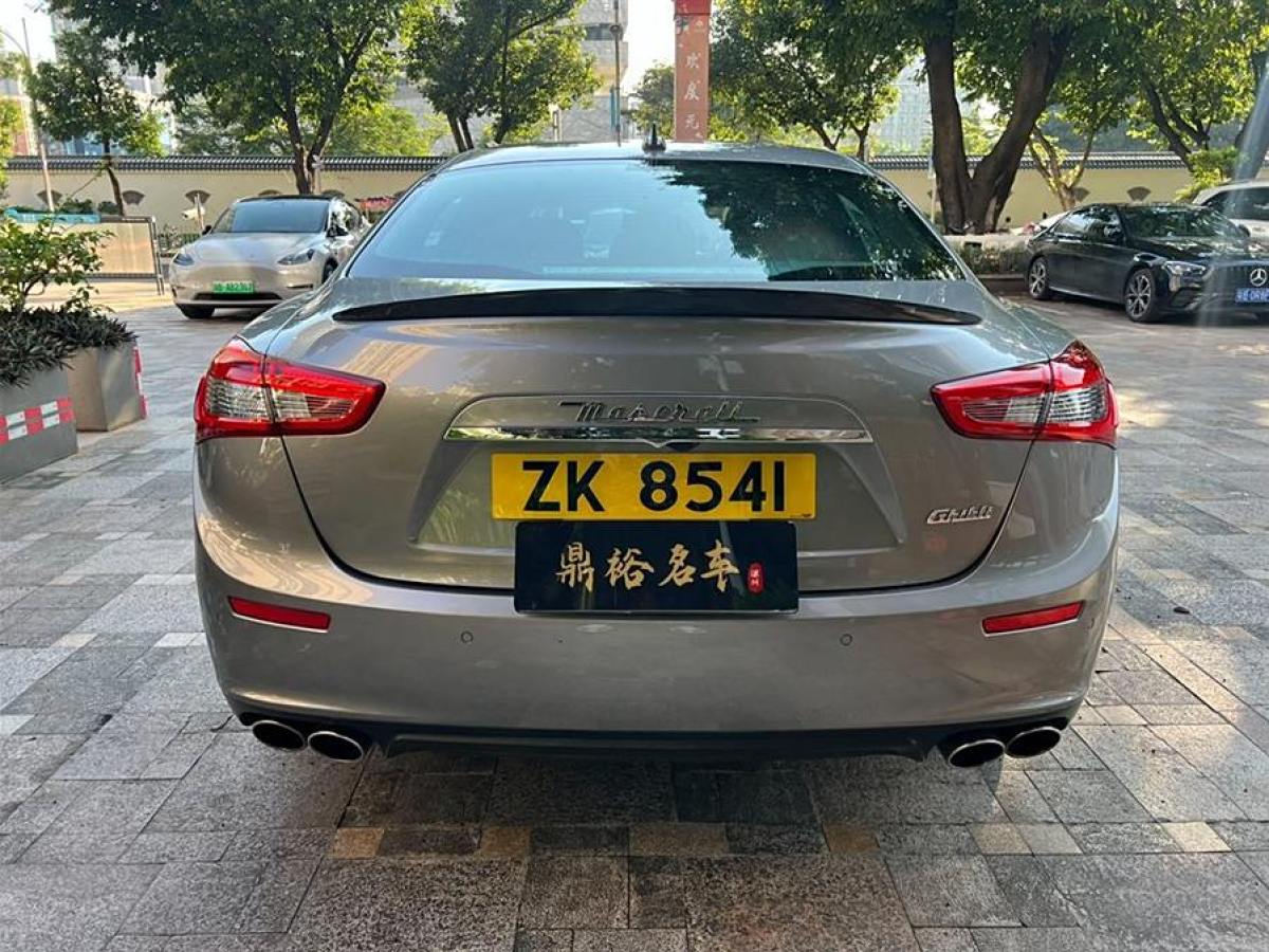 瑪莎拉蒂 Ghibli  2014款 3.0T 標(biāo)準(zhǔn)版圖片