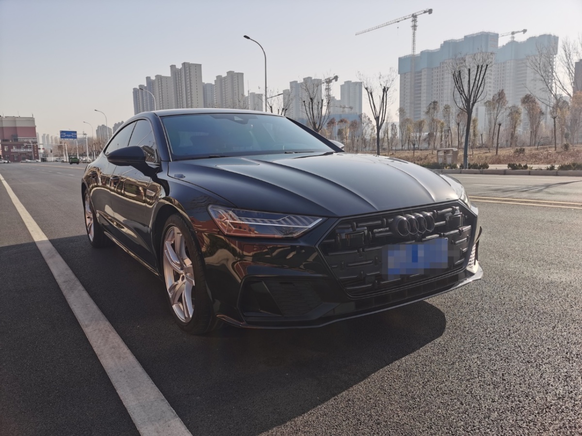 奧迪 奧迪A7L  2022款 45 TFSI quattro S-line 風(fēng)騎士圖片