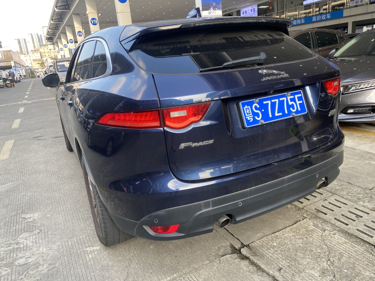 2019年1月捷豹 F-PACE  2018款 2.0T 四驅(qū)都市尊享版