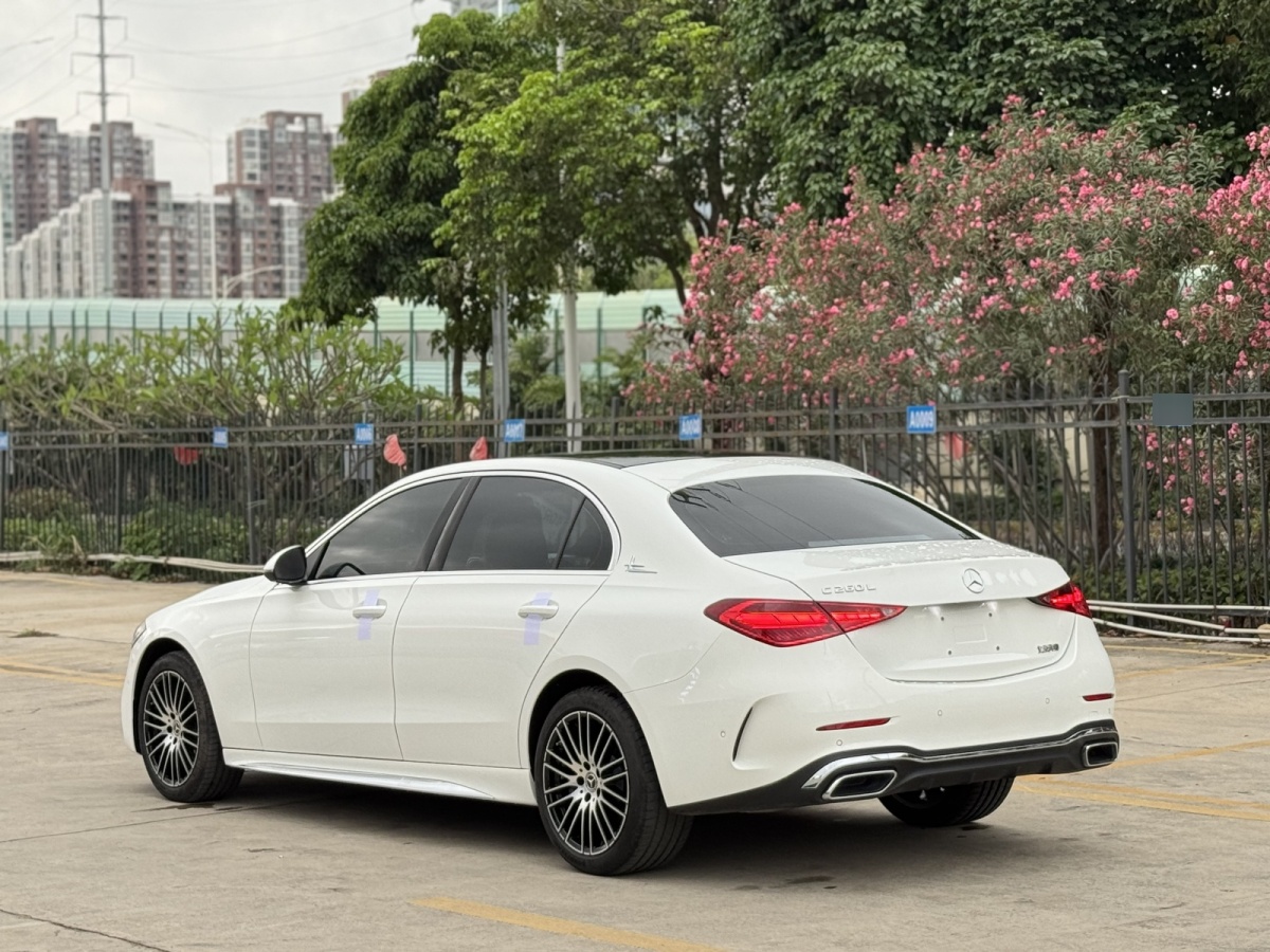 奔馳 奔馳C級  2023款 改款二 C 260 L 運動版圖片