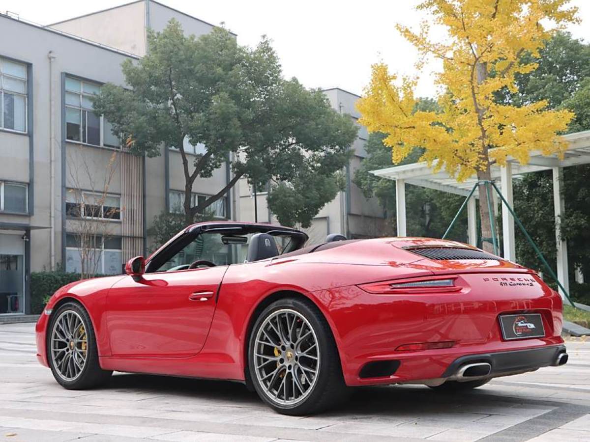 保時捷 911  2016款 Carrera Cabriolet 3.0T圖片