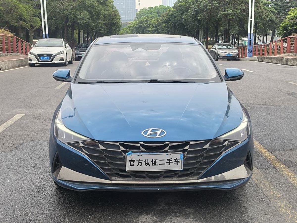 現(xiàn)代 伊蘭特  2021款 1.5L LUX尊貴版圖片