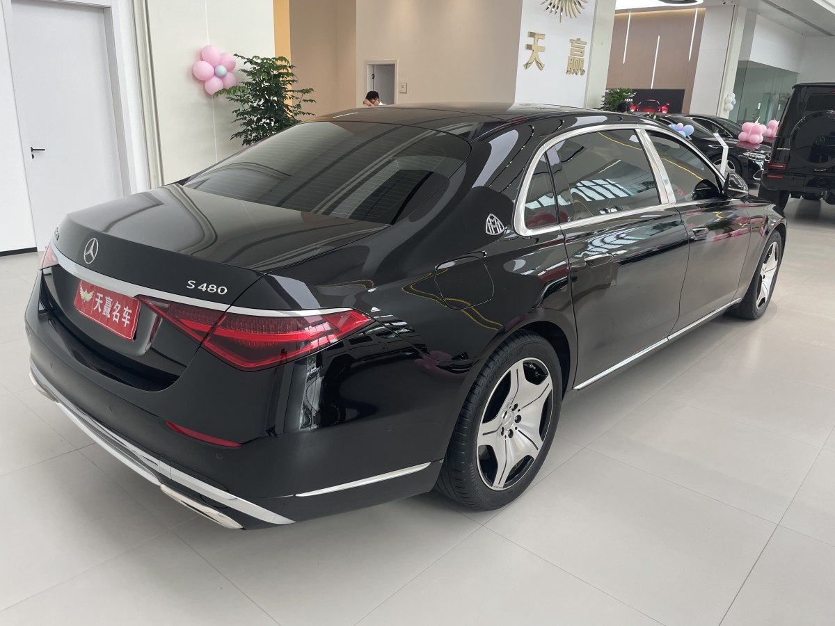 2022年11月奔馳 邁巴赫S級  2021款 S 480 4MATIC