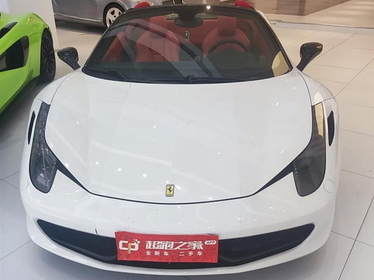 法拉利 458  2013款 4.5L Spider圖片