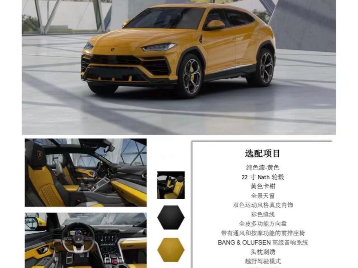 蘭博基尼 Urus  2021款 4.0T V8圖片