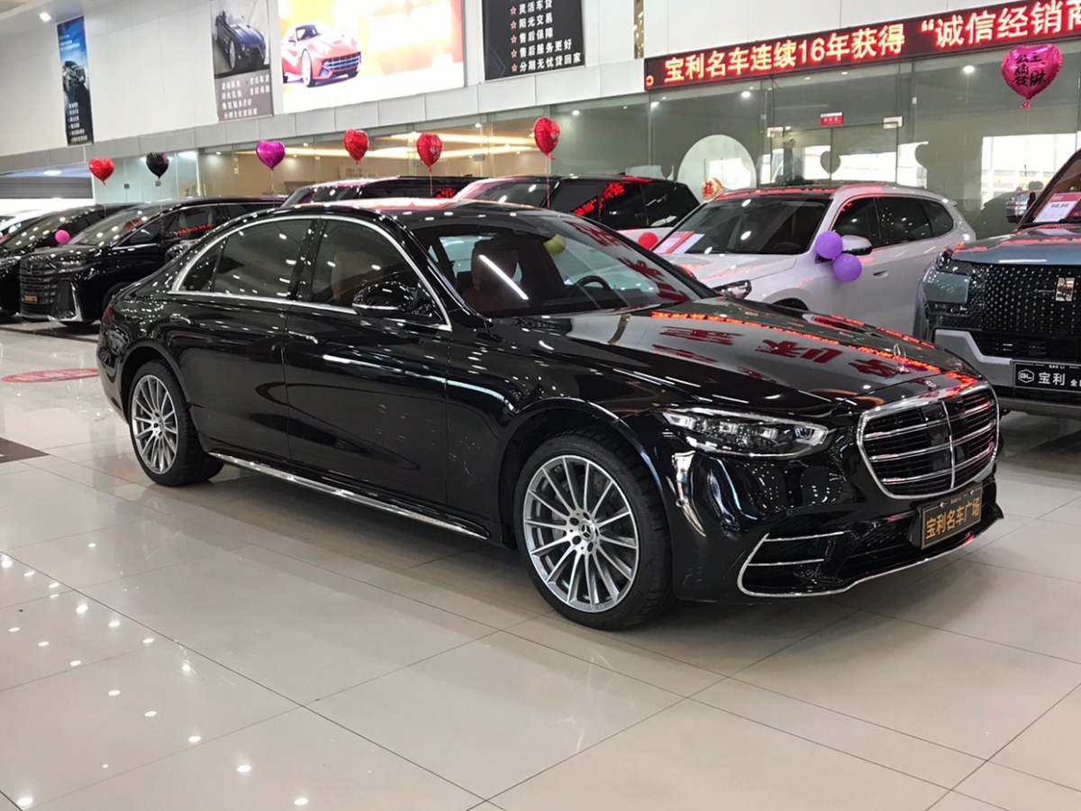 奔馳 奔馳S級  2021款 S 450 L 4MATIC圖片