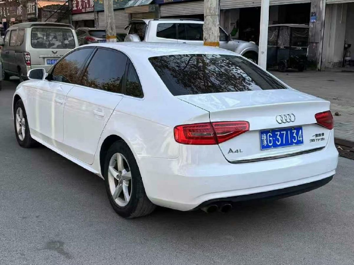 奧迪 奧迪A4L  2013款 A4L 30TFSI 手動舒適型圖片