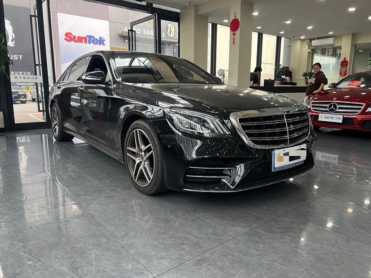 2019年2月奔馳 奔馳S級  2023款 改款 S 450 L 4MATIC