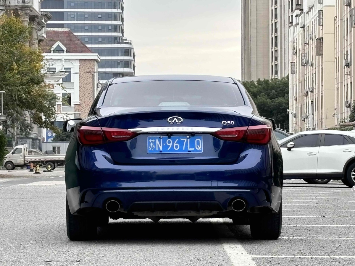 英菲尼迪 Q50L  2018款  2.0T 舒適版 國VI圖片