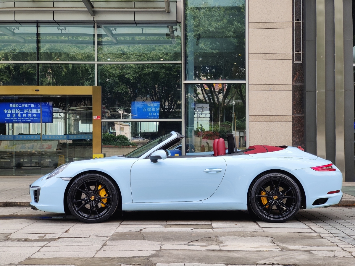 保時(shí)捷 911  2016款 Carrera Cabriolet 3.0T圖片