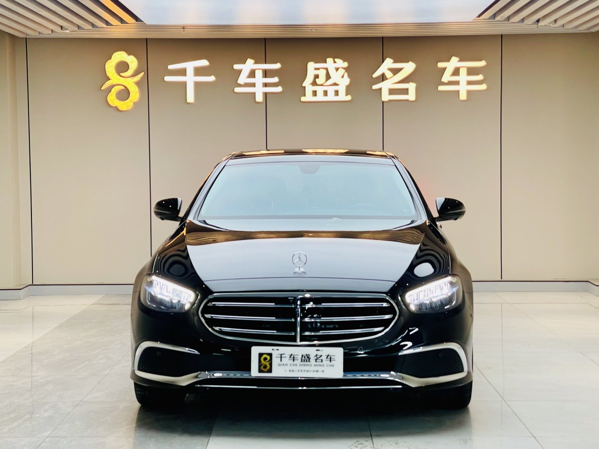 奔馳 奔馳E級  2023款 改款 E 300 L 時(shí)尚型圖片