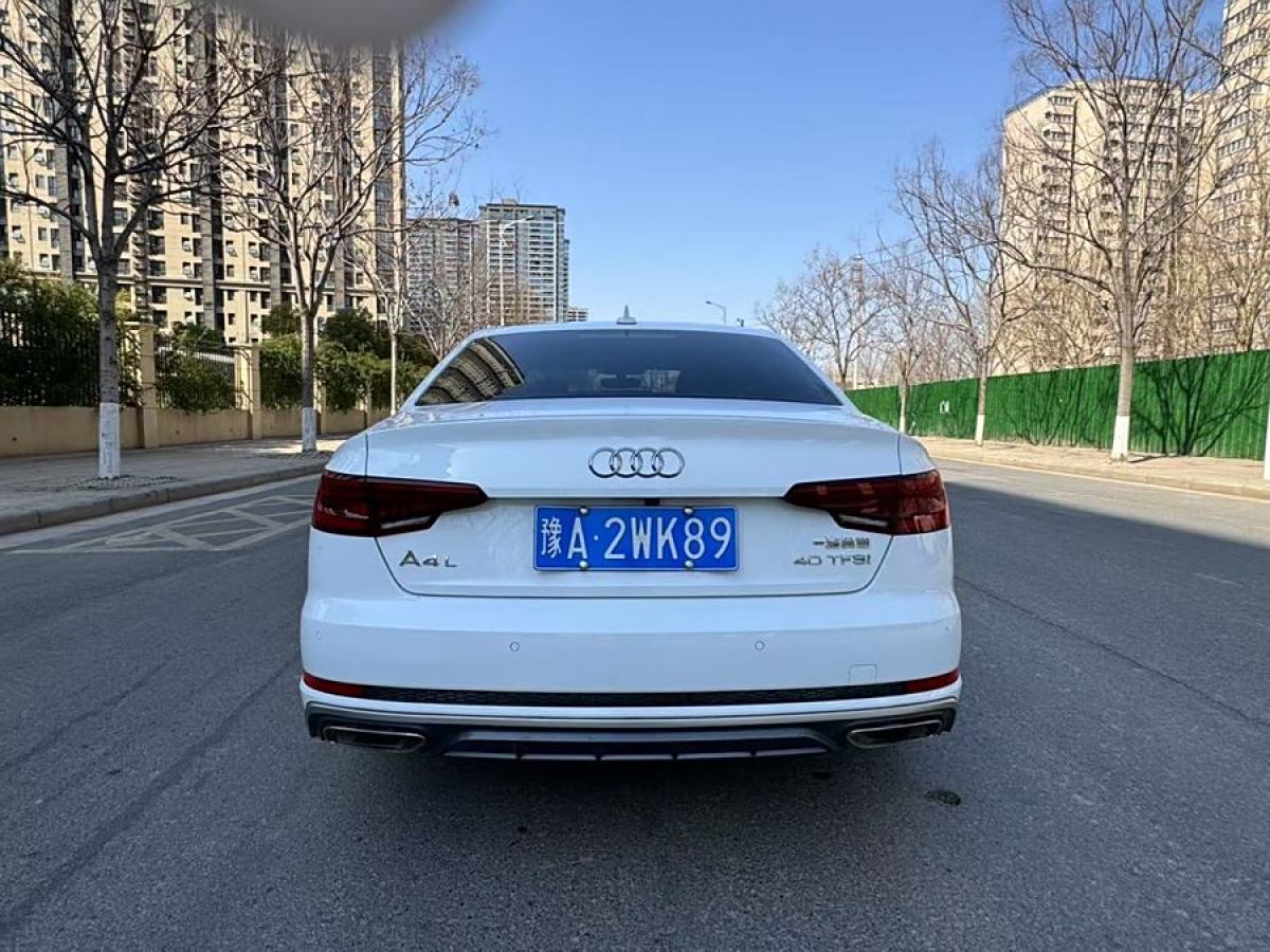 奧迪 奧迪A4L  2019款 40 TFSI 時尚型 國V圖片