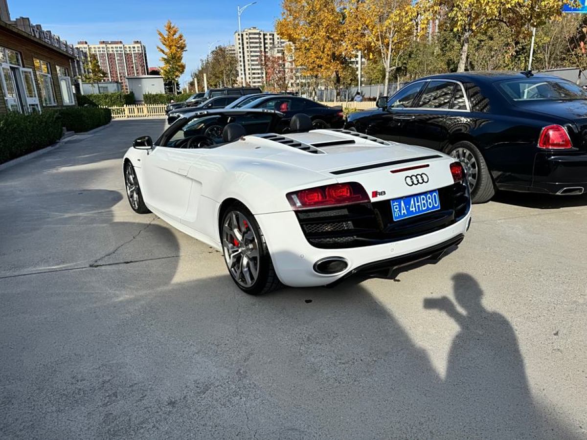 奧迪 奧迪R8  2011款 Spyder 5.2 FSI quattro圖片