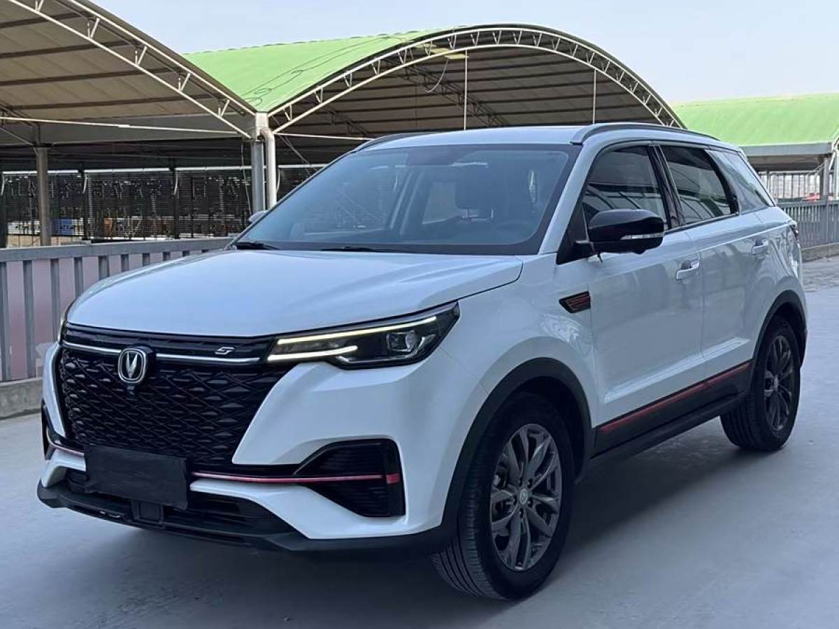 2021年2月長(zhǎng)安 CS55 PLUS  2022款 藍(lán)鯨版 1.5T DCT尊貴型