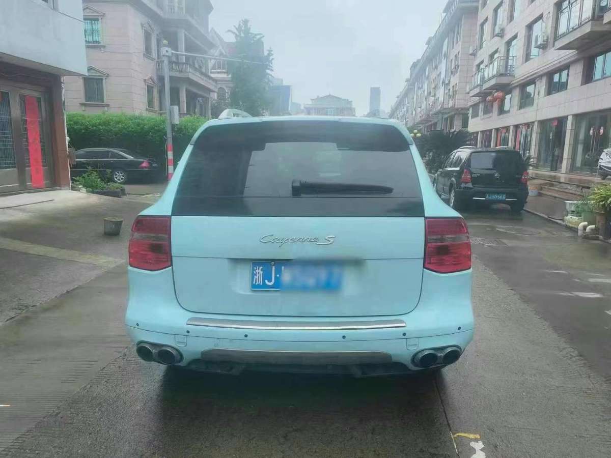 保時(shí)捷 Cayenne  2007款 Cayenne S 4.8L圖片