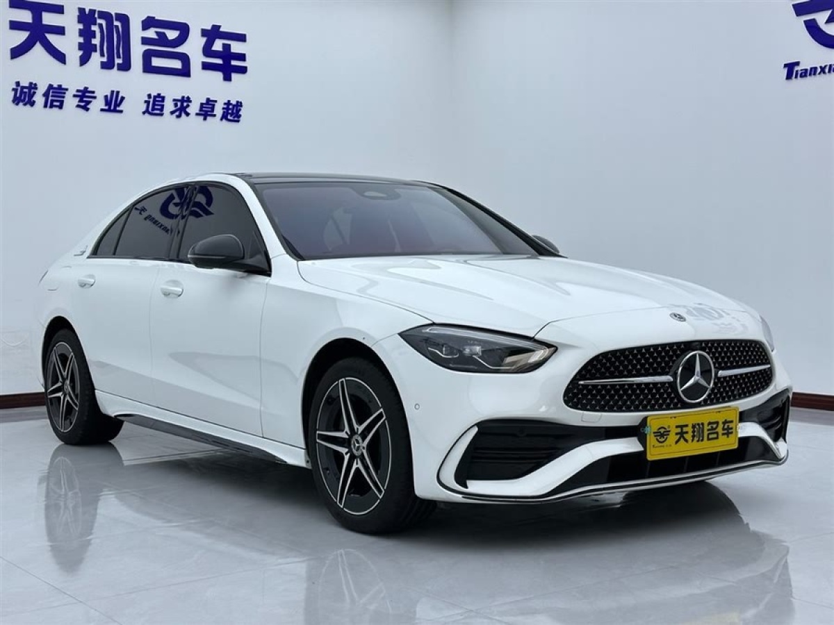 奔馳 奔馳C級  2025款 改款 C 260 L 皓夜運動版圖片