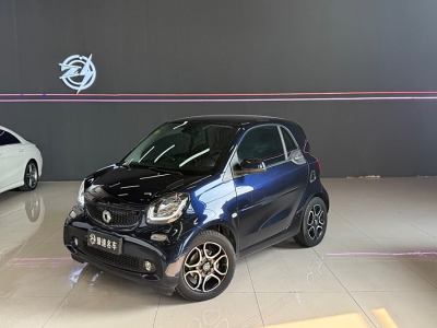 2018年5月 smart fortwo 1.0L 52千瓦魅藍(lán)特別版圖片